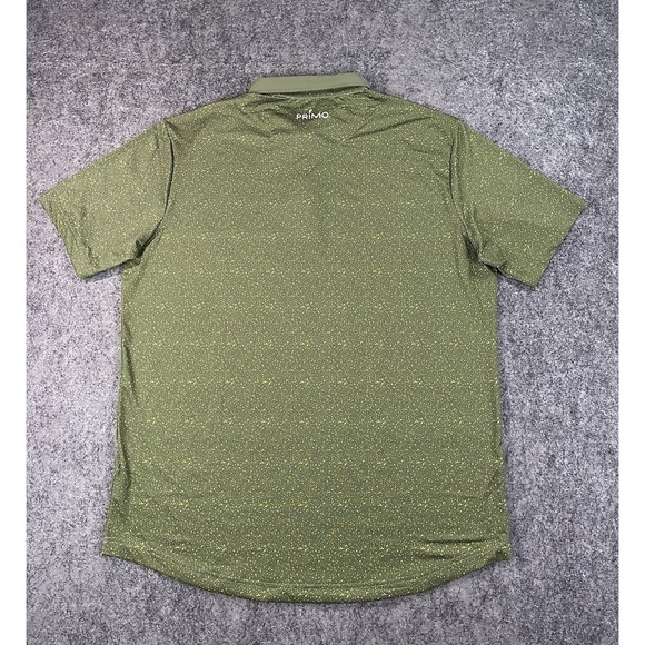 Primo x Gash Golf Polo Shirt Mens XL Green RARE UNRELEASED Grant Horvat - NWT - Picture 2 of 11